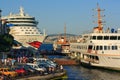 Cruise liner in Istanbul