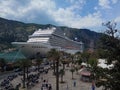 Cruise liner in Kotor. Montenegro