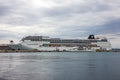 Cruise liner MSC Sinfonia in Split port, Croatia