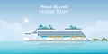 Cruise liner passenger ship