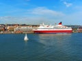 Cruise liner in port of Helsinki, Finland Royalty Free Stock Photo