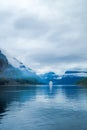 Cruise Liners On Hardanger fjorden