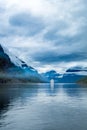 Cruise Liners On Hardanger fjorden