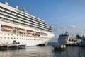 Cruise Liners Moored in Key West Royalty Free Stock Photo