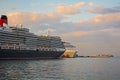 Cruise Liners at the Piraeus port, Greece