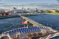 Cruise Port at Tallin, Estonia Royalty Free Stock Photo