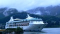Cruise ship Alaska Royalty Free Stock Photo