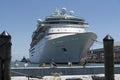 Cruise ship alongside Port Canaveral Passenger Terminal 1 Florida USA