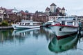 Cruise Ship at Annecy Canal, France Royalty Free Stock Photo