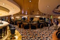 Cruise ship bar interior Royalty Free Stock Photo