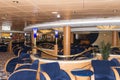 Cruise ship bar interior Royalty Free Stock Photo