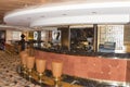 Cruise ship bar interior Royalty Free Stock Photo