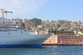 Cruise ship at Bosphorus, Istanbul, Turkey Royalty Free Stock Photo