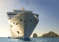 Cruise ship. Cabo San Lucas. Mexico Royalty Free Stock Photo