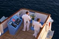 Cruise ship captain Royalty Free Stock Photo