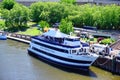 A cruise ship on Connecticut river