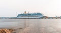 Cruise ship Costa Pacifica of the Costa Crociere Fleet docked in Vanasadam Tallinn