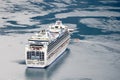 Cruise ship in fjord, Geiranger - Norway - Scandinavia