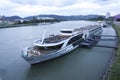 Cruise Ship on the Danube, Linz, Austria