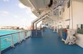 Cruise Ship Deck Royalty Free Stock Photo