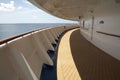 Cruise ship deck Royalty Free Stock Photo