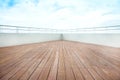 Cruise ship deck Royalty Free Stock Photo