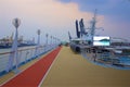 Cruise ship deck Royalty Free Stock Photo