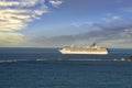 Cruise Ship Departing Nassau, Bahamas