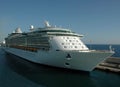 Cruise Ship Docked Royalty Free Stock Photo