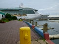 Cruise Ship Docked at Port Charlottetown, Prince Edward Island, Canada Royalty Free Stock Photo