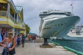 Cruise Ship Docked at Prince George Wharf