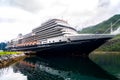 Cruise ship in Flam Norway