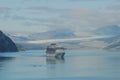 Cruise Ship in Glacier Bay Royalty Free Stock Photo