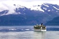 Cruise ship in Glacier Bay