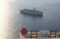 Cruise ship in Greece