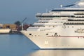 The Cruise Ship Inside Nassau Harbour