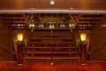 Cruise ship interior staircase Royalty Free Stock Photo