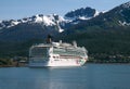 Cruise Ship In Juneau, Alaska