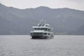 Cruise Ship on Lake Ashi from Hakone City Port in Japan