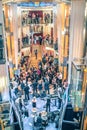 Cruise ship lobby atrium on celebrity cruises