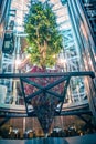 Cruise ship lobby atrium on celebrity cruises