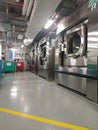 Cruise ship main laundry Royalty Free Stock Photo