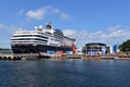 Cruise ship Massdam docked in Sydney, Nova Scotia, Canada