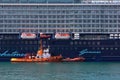 Cruise Ship Moored in Trieste