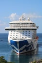 Cruise ship MS Royal Princess in St. George`s, Grenada