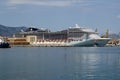 Cruise ship MSC Divina, docked in Palermo, Sicily