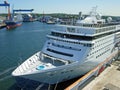 Cruise ship MSC Opera in Kiel (Germany)