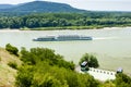 cruise ship oan Danuba River, Slovakia Royalty Free Stock Photo