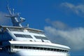 Cruise ship ocean liner voyages Royalty Free Stock Photo