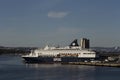 Cruise ship in oslo harbor